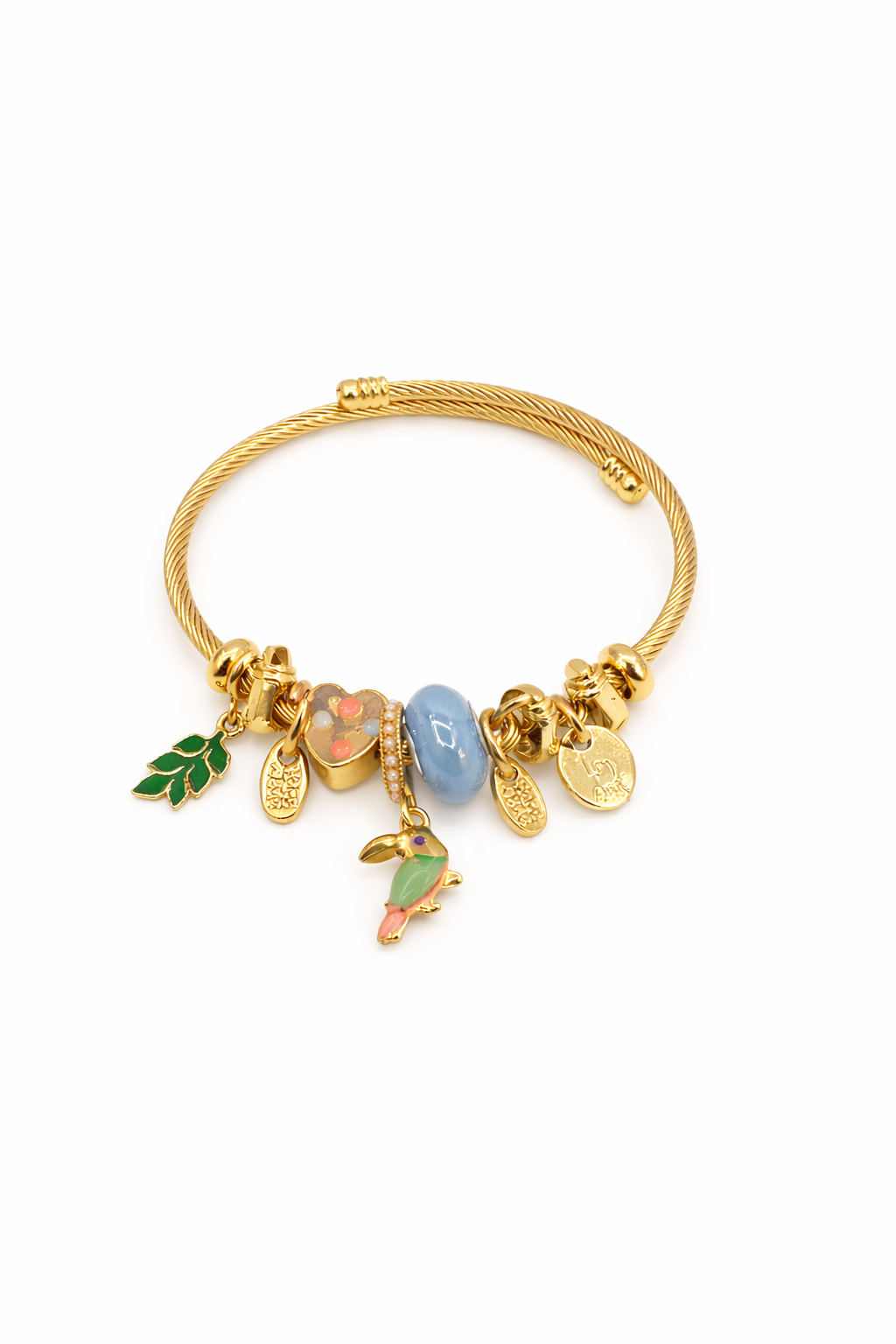 Garden Charm Cable Bracelet