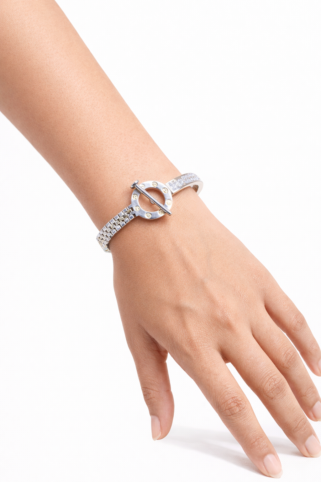Mehrooh “Celeste Spark” Silver Bracelet