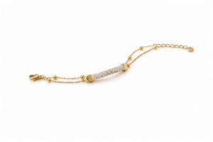 Crystal Bar Layered Bracelet |3| Mehrooh