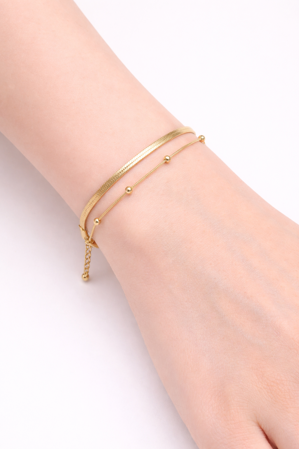 Dual Grace Gold-Plated Bracelet