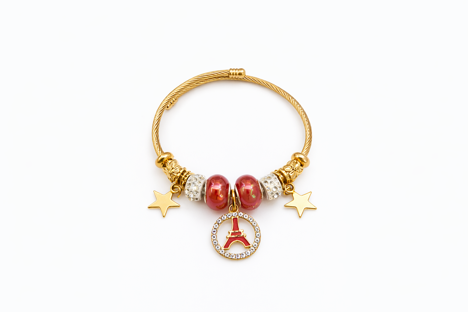 Parisian Star Charm Bracelet