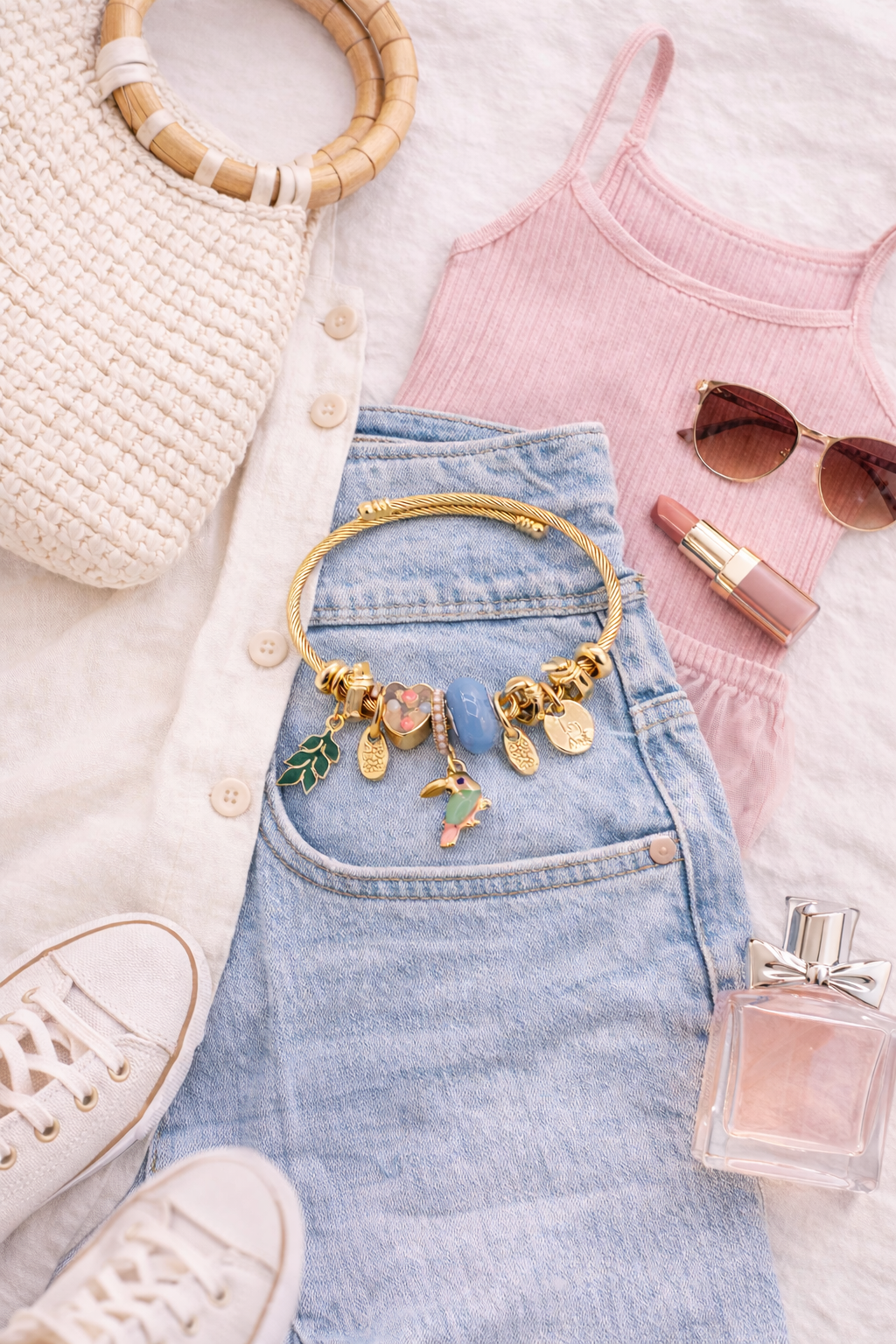 Garden Charm Cable Bracelet |4| Mehrooh