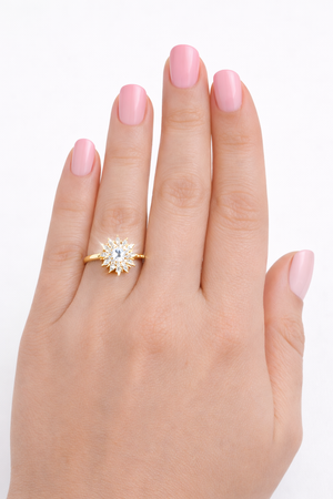 Celestial Sunburst Ring |4| Mehrooh