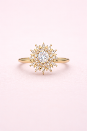 Celestial Sunburst Ring |3| Mehrooh