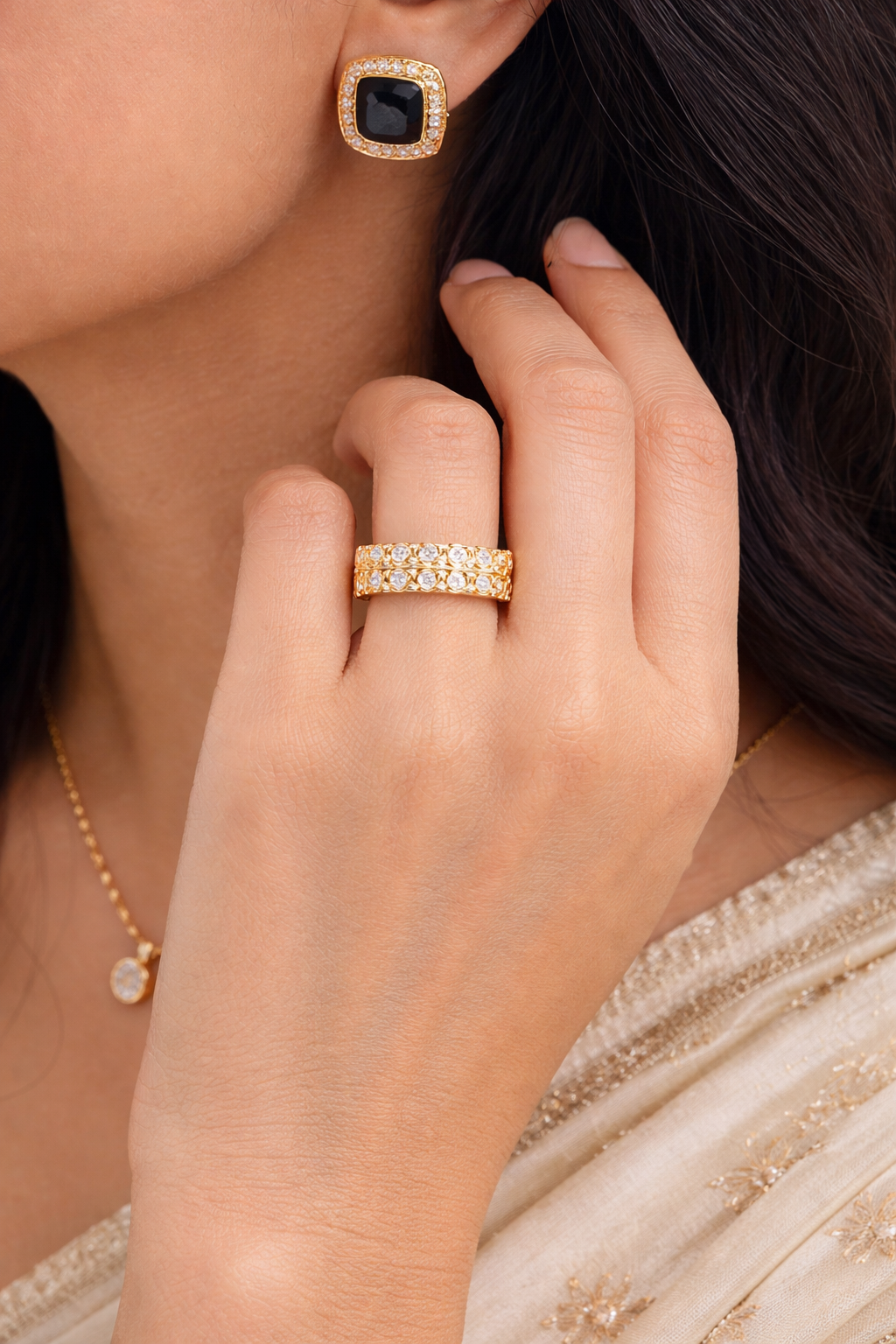 Diamond Eternity Band Ring |4| Mehrooh