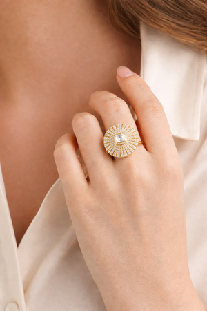 Radiance Halo Ring |7| Mehrooh