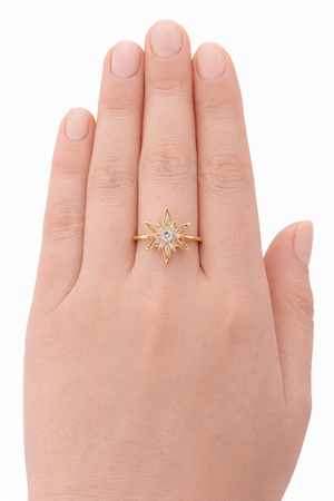 Sparkling Star Ring |4| Mehrooh